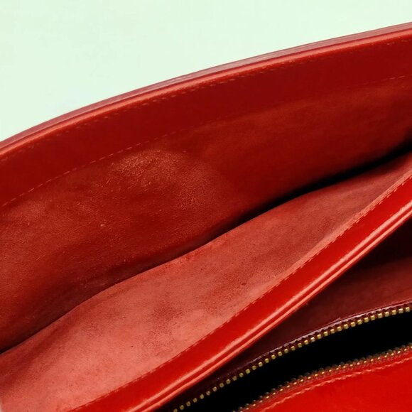 Saint Laurent Crossbody bag Red Leather 895-050625 - Picture 8 of 14
